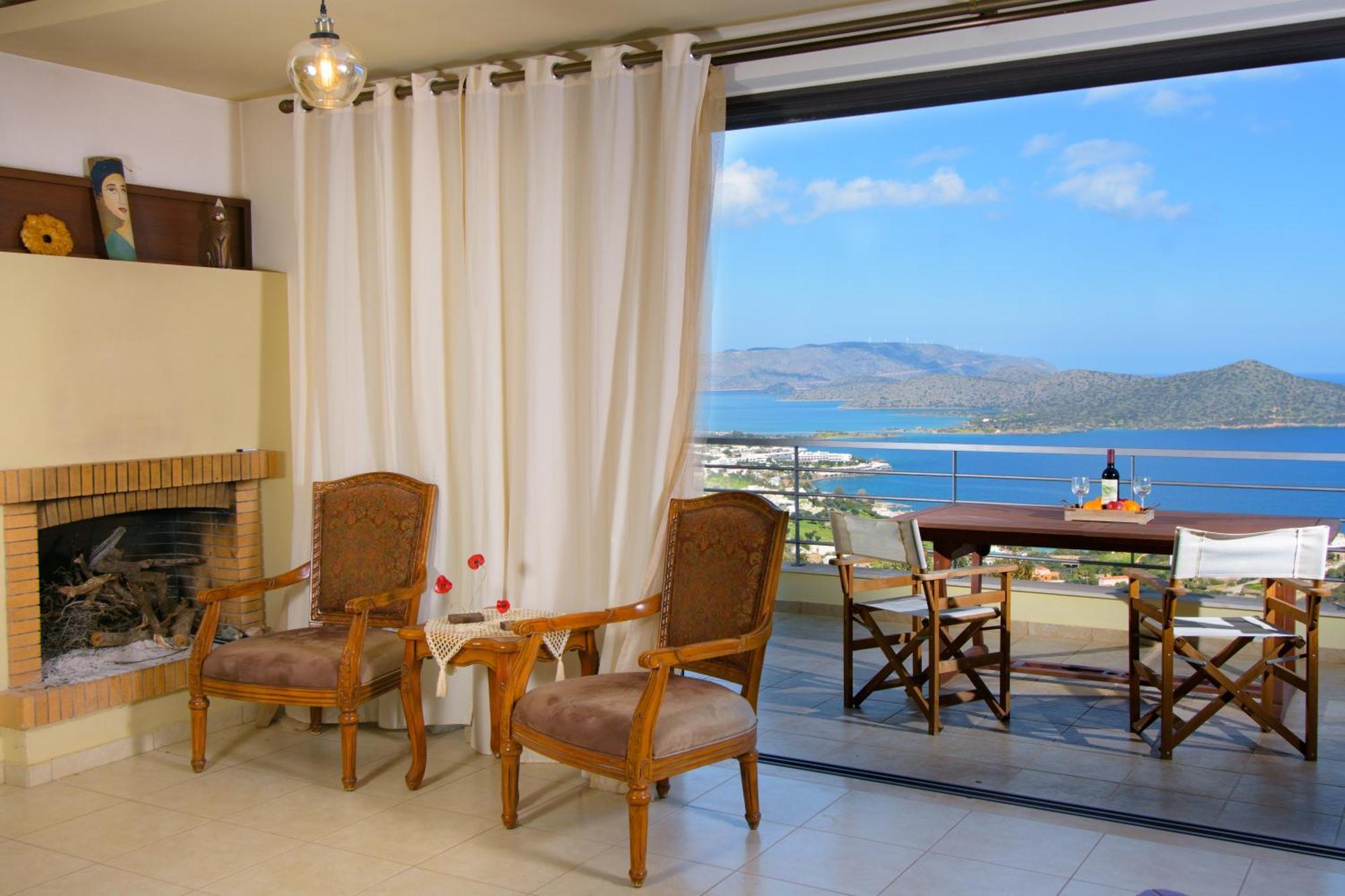 Elounda Irini Panoramic House Villa Buitenkant foto