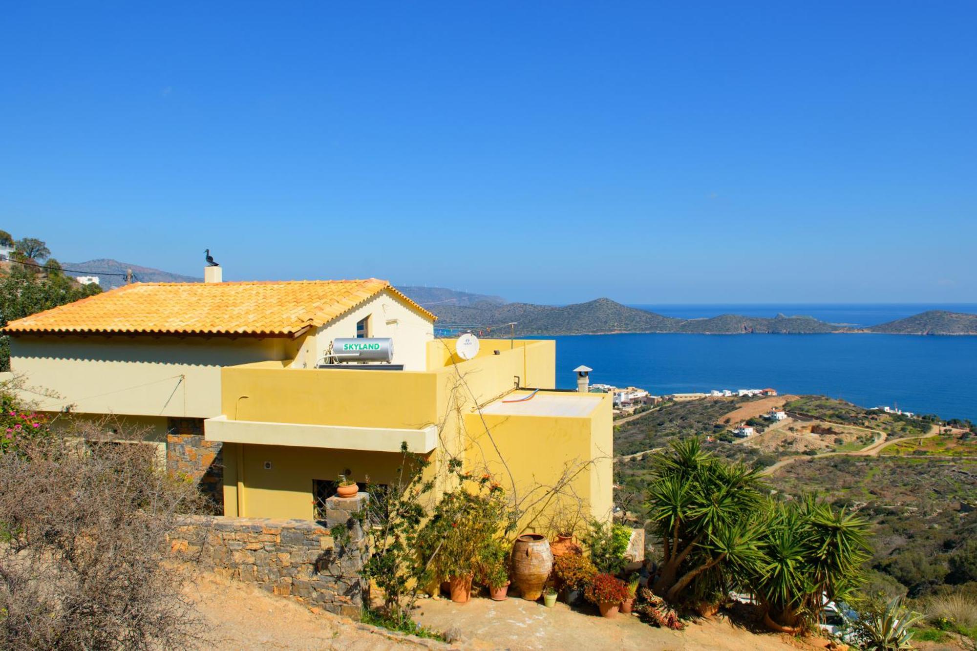 Elounda Irini Panoramic House Villa Buitenkant foto